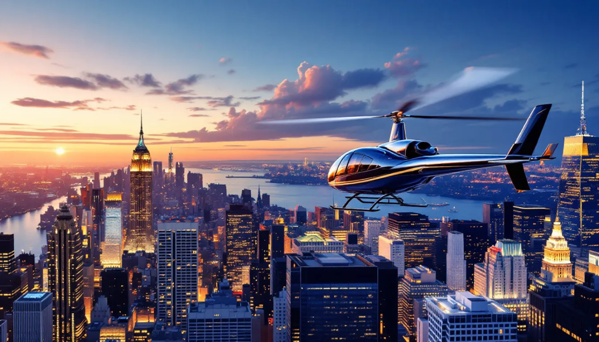 Helicopter Transfers in Luxury Cities - Time is Money